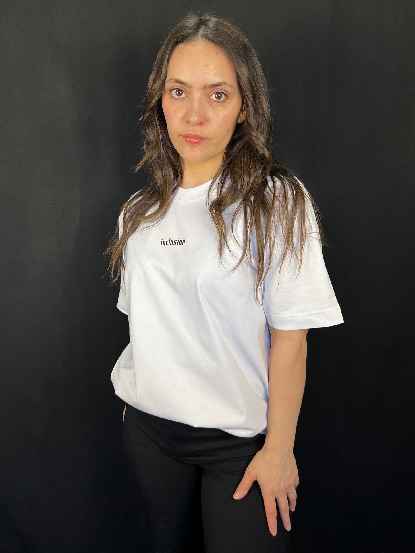 T-Shirt Inclusion Blanc Unisexe