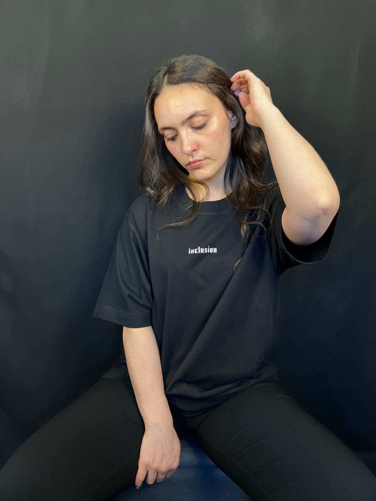 T-Shirt Inclusion Noir Unisexe