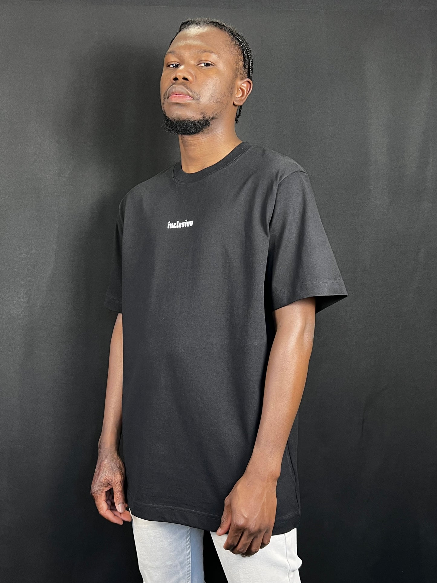 T-Shirt Inclusion Noir Unisexe
